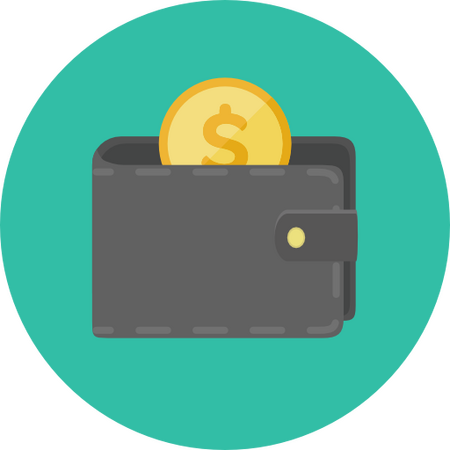 Wallet icons created by Roundicons - Flaticon